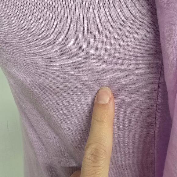 Women's Adidas "Aeroready" Lavender Long Sleeve Athletic Top | Size Small - Picture 11 of 11